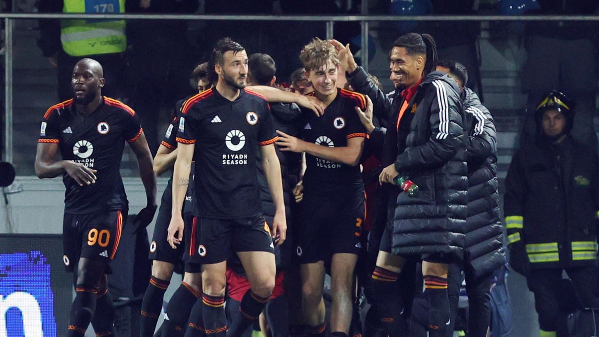 PAP/EPA / Federico Proietti / Mecz Serie A: Frosinone Calcio - AS Roma