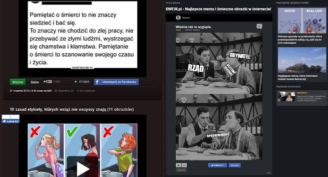 Jbzd.com.pl liderem. Mocno w dół Demotywatory, Kwejk, Memy i Chamsko (TOP10 stron z humorem)