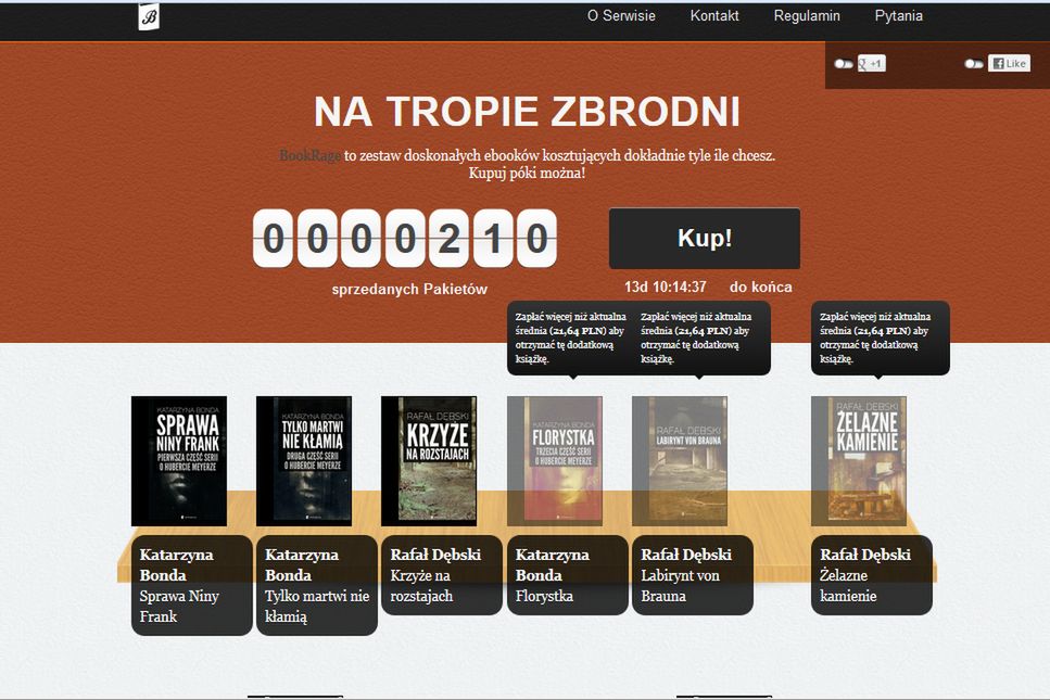 Na tropie zbrodni z nowym pakietem od BookRage