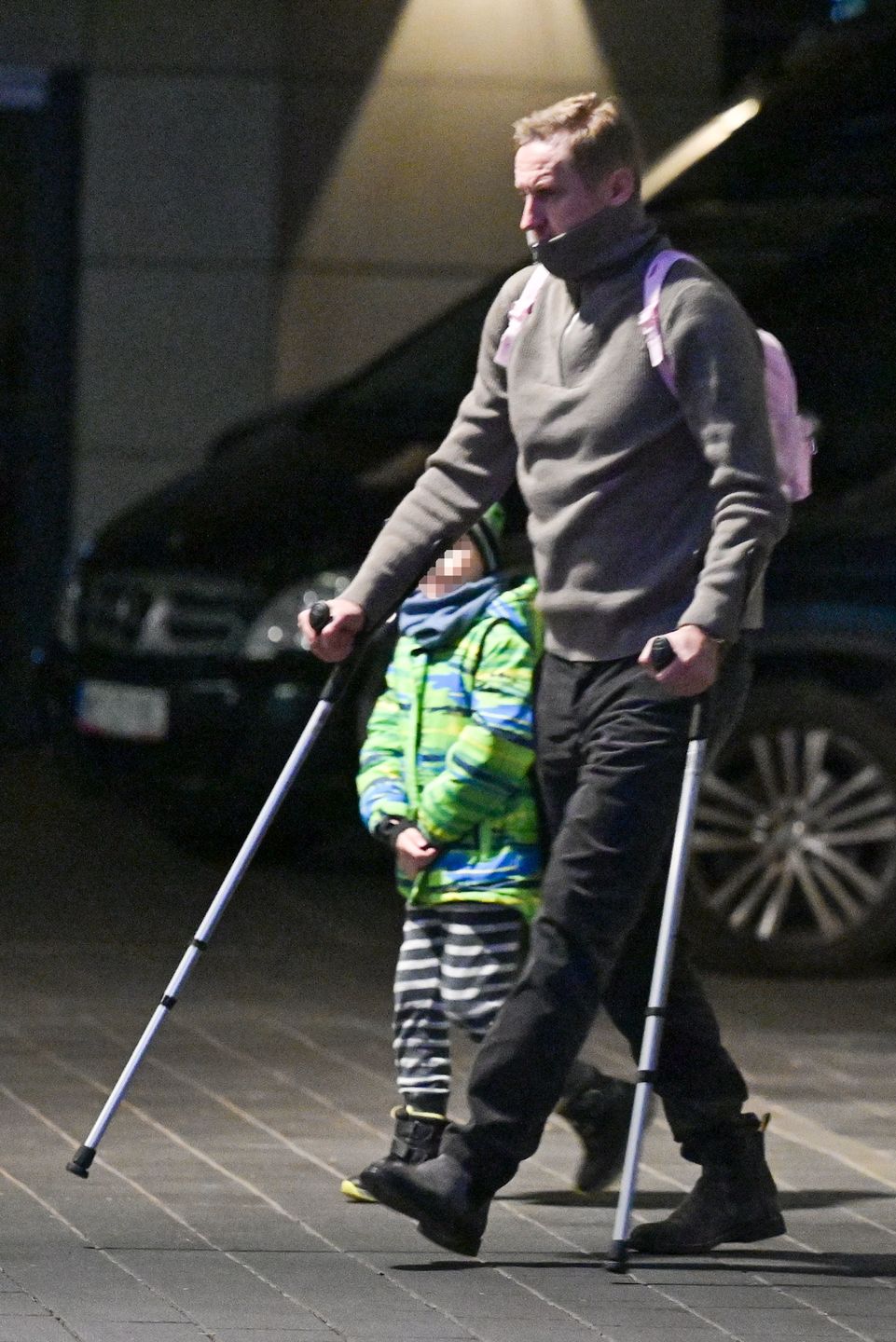 Polska kadra i ich goście po porażce ze Szkocją