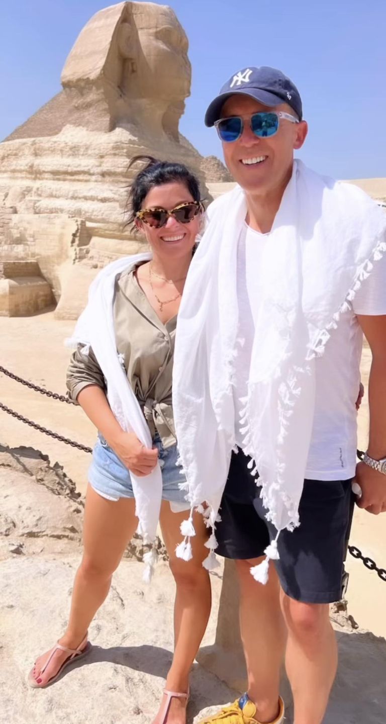 Katarzyna Cichopek i Maciej Kurzajewski w Egipcie 