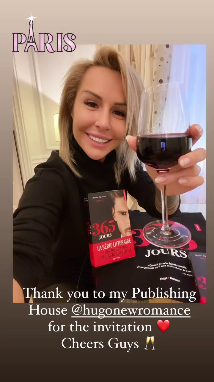 Blanka Lipińska w Paryżu