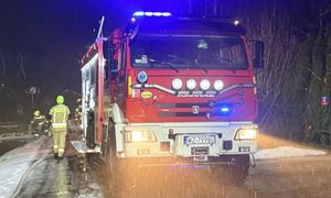 Spadł z ok. 3 metrów. Nietypowa akcja ratunkowa na poligonie w Wyciążkowie