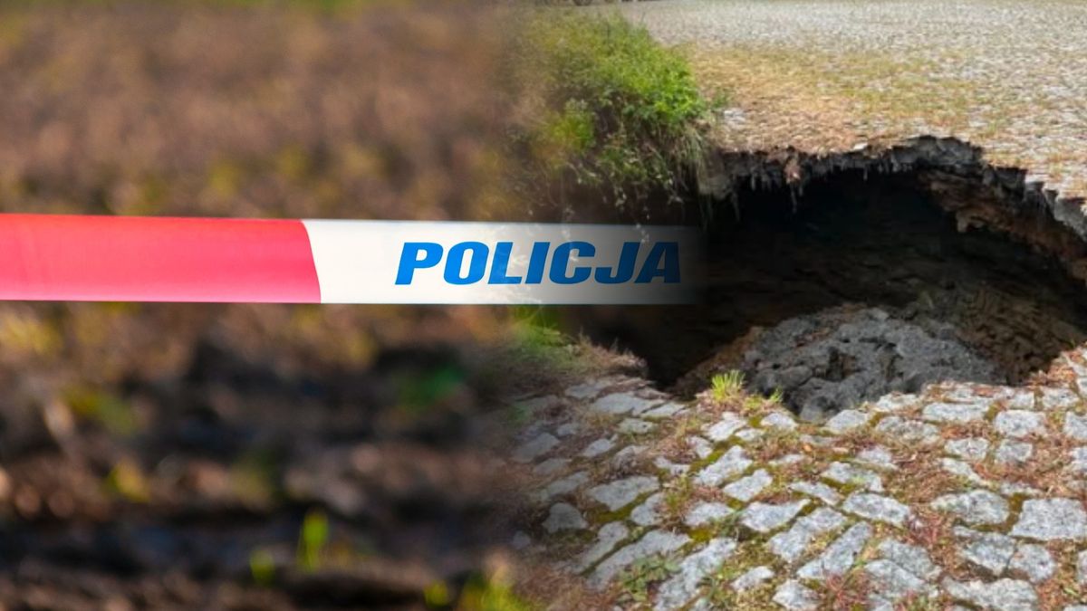 Zapadlisko w Guchołazach