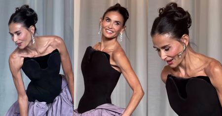 Internauci zamartwiają się o WYCHUDZONĄ Demi Moore: "To nie jest NORMALNE" (WIDEO)