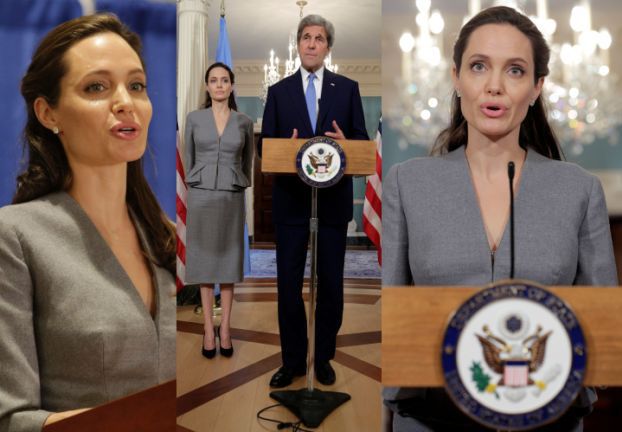 Angelina Jolie w Białym Domu: "Mamy na świecie 65 MILIONÓW LUDZI zmuszonych do ucieczki"