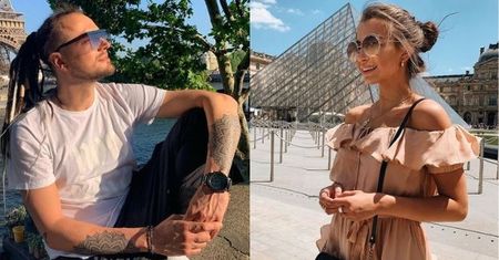 Wieniawa i Baron zwiedzają Luwr "tylko z zewnątrz" podczas wypadu do Paryża