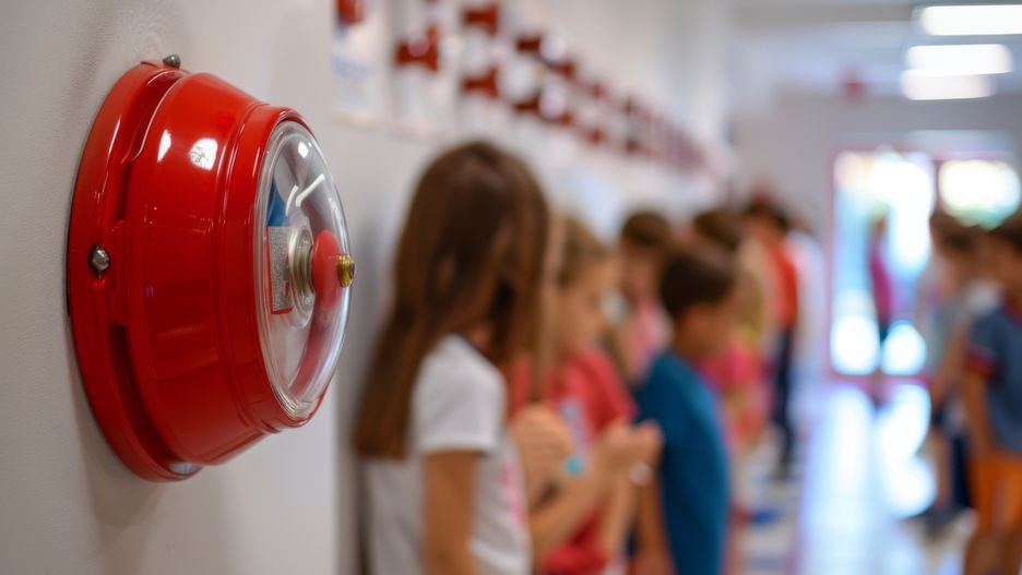 fire alarm on school wall with children participating in safety drill. scene captures importance of safety education in schools
fire alarm on school wall with children participating in safety drill. scene captures importance of safety education in schools
People, Fire, Alarm, School, Wall, Children, Safety, Drill, Education, Emergency, Training, Alert, Signal, System, Building, Corridor, Bell, Protection, Students, Security, Learning, Response, Action, Supervision, Emotion, Awareness, Activity, Routine, Prevention, Evacuation, Exercise, Instruction, Youth, Group, Participation, Equipment, Indoors, Public, Structure, Knowledge, Procedure, Modern, Technology, Monitoring, Support, Lifestyles, Copy Space, people, fire, alarm, school, wall, children, safety, drill, education, emergency, training, alert, signal, system, building, corridor, bell, protection, students, security, learning, response, action, supervision, emotion, awareness, activity, routine, prevention, evacuation, exercise, instruction, youth, group, participation, equipment, indoors, public, structure, knowledge, procedure, modern, technology, monitoring, support, lifestyles, copy space