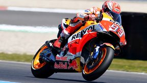 MotoGP: Marc Marquez najlepszy w rozgrzewce. Gorsze tempo Valentino Rossiego