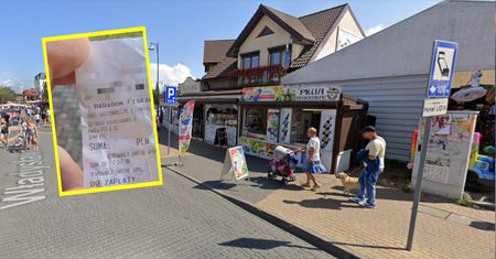Pokazał paragon z Darłówka. "Żeby jeszcze był świeżutki"