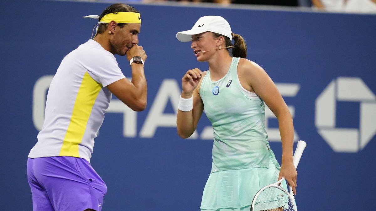 Iga Świątek i Rafael Nadal będą ambasadorami Infosysa