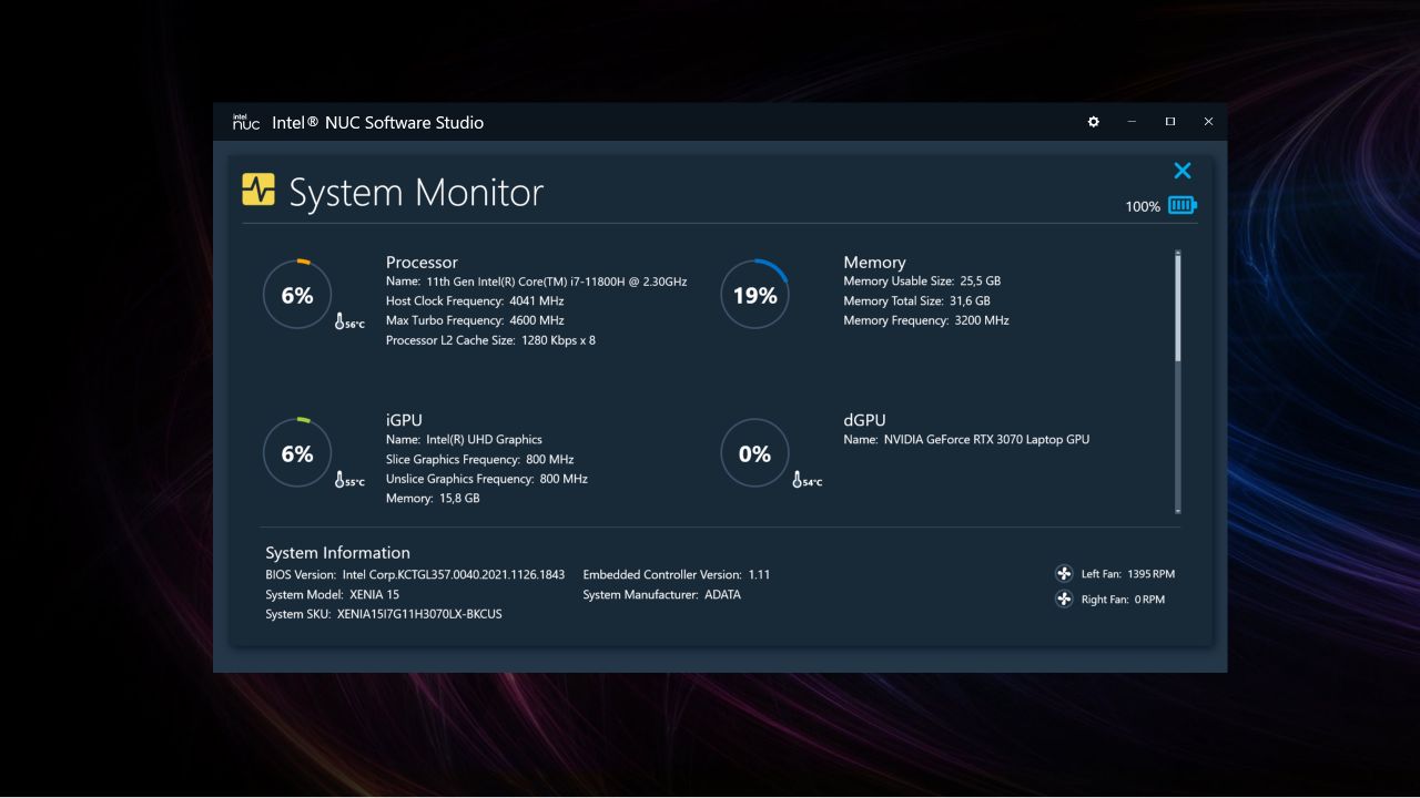 monitorujemy działanie notebooka