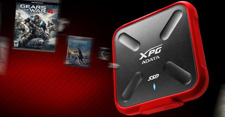 ADATA przedstawia wytrzymały dysk SSD dla konsol Xbox One i PS4