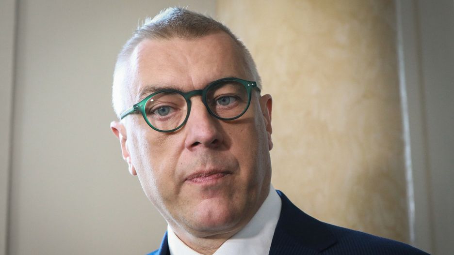 Za?alenie Geralda Birgfellnera przed s?dem07.02.2020 Warszawa Sad Okregowy Posiedzenie w sprawie zazalenia na odmowe wszczecia sledztwa z zawiadomienia austriackiego biznesmena Geralda Birgfellnera   fot. Tomasz Jastrzebowski/REPORTER
n/z: Roman GiertychTomasz Jastrzebowski/REPORTER