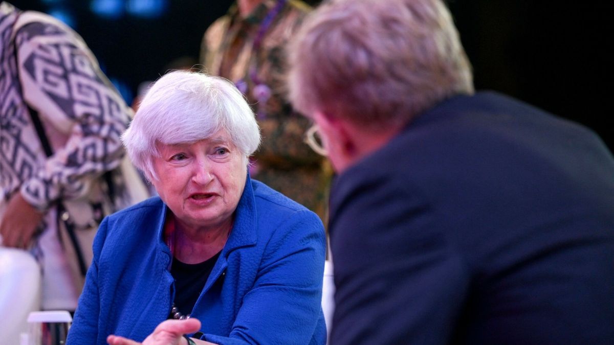 Temporary
US Treasury Secretary Janet Yellen attend the launch of a pandemic fund as part of the G20 dialogue, in Nusa Dua on the Indonesian resort island of Bali on November 13, 2022. (Photo by BAY ISMOYO / AFP)
BAY ISMOYO