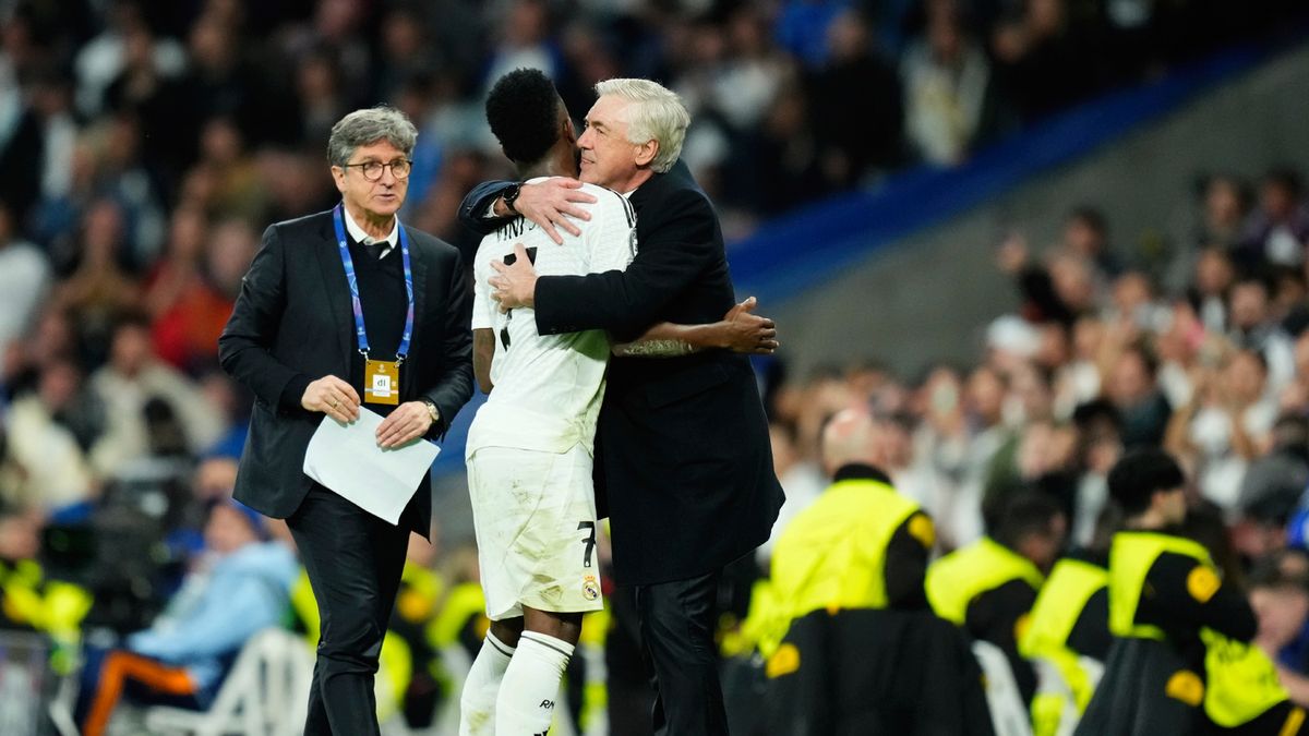 Getty Images / NurPhoto / Vinicius Junior i Carlo Ancelotti