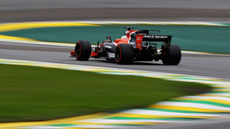 Fernando Alonso w bolidzie McLarena