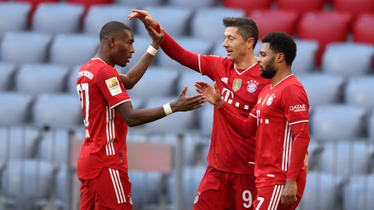 David Alaba i Robert Lewandowski