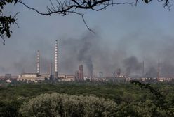 Wojna w Ukrainie. Szturm Rosjan. Ogromny pożar w zakładach chemicznych [RELACJA NA ŻYWO]