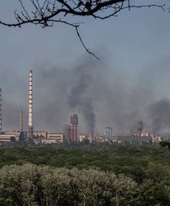 Wojna w Ukrainie. Szturm Rosjan. Ogromny pożar w zakładach chemicznych [RELACJA NA ŻYWO]