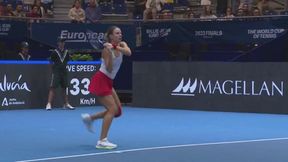 Wielka batalia Linette! Zobacz skrót meczu