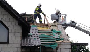 Ekstremalne burze nad Polską. Duże straty