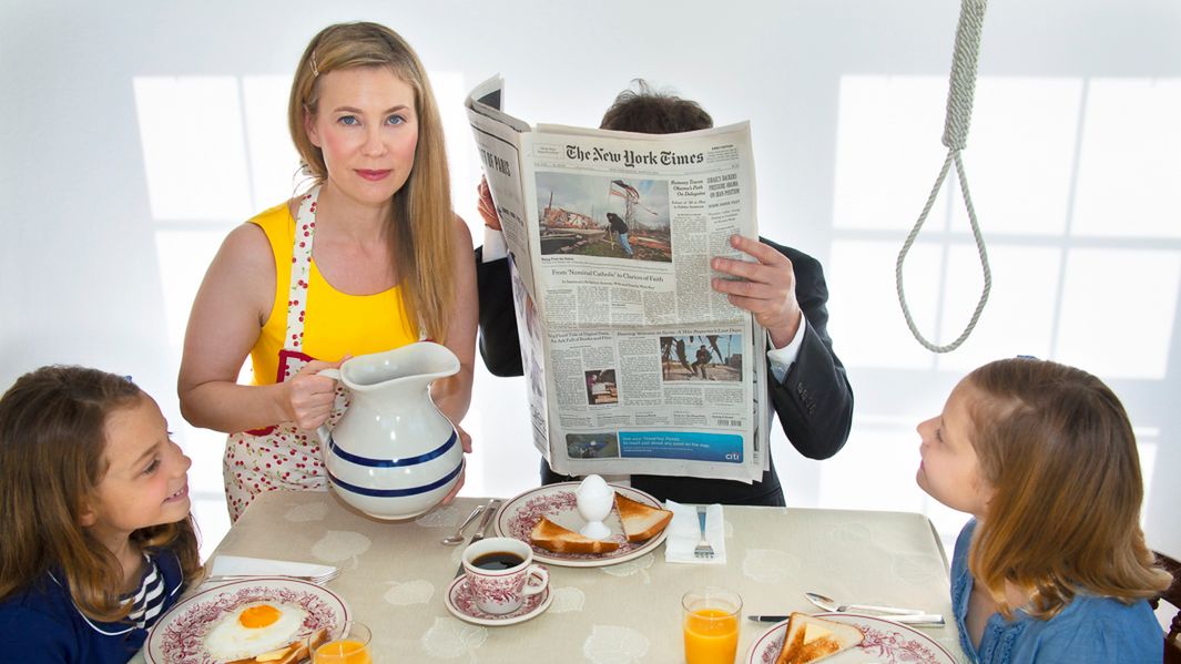 Błogość życia rodzinnego, czarny humor i mama fotograf 1