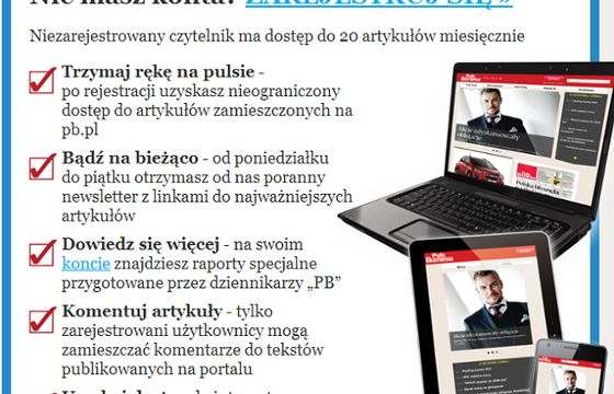 Pb.pl wprowadza rejestrację użytkowników. „Nie zdecydowaliśmy jeszcze o płatnym dostępie”