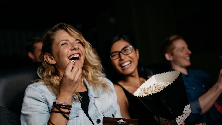 Young woman with friends watching movie
Young woman with friends watching movie in cinema and laughing. Group of people in theater with popcorns and drinks.
Jacob Ammentorp Lund
asian, audience, background, caucasian, cinema, comedy, eating, entertainment, ethnicity, female, film, friends, fun, girl, group, happy, laughing, leisure, lifestyle, looking, male, men, movie, multiplex, multiracial, people, popcorn, row, showtime, sitting, smiling, theater, together, watching, weekend, women, young, youth