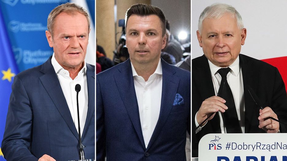 Donald Tusk, Marek Falenta, Jarosław Kaczyński. Lider PO oskarża PiS
