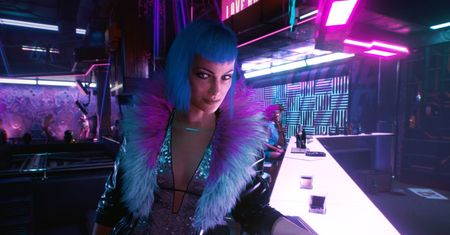 W tym przypadku dobrze, że opada - wykres stabilności Cyberpunk 2077