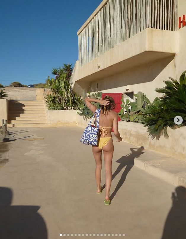 Marta Wierzbicka w bikini na wakacjach