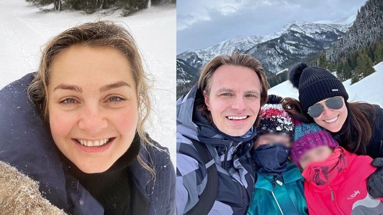 Małgorzata Socha i Kasia Cichopek chwalą się wyjazdem w góry