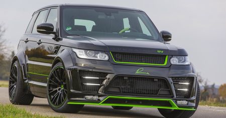 Lumma Range Rover Sport CLR SV - jeszcze więcej mocy w brutalnym SUV-ie