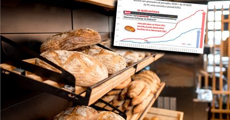 "Niemców bijemy na łeb, na szyję". Ekonomista porównał, jak zdrożał w Polsce chleb
