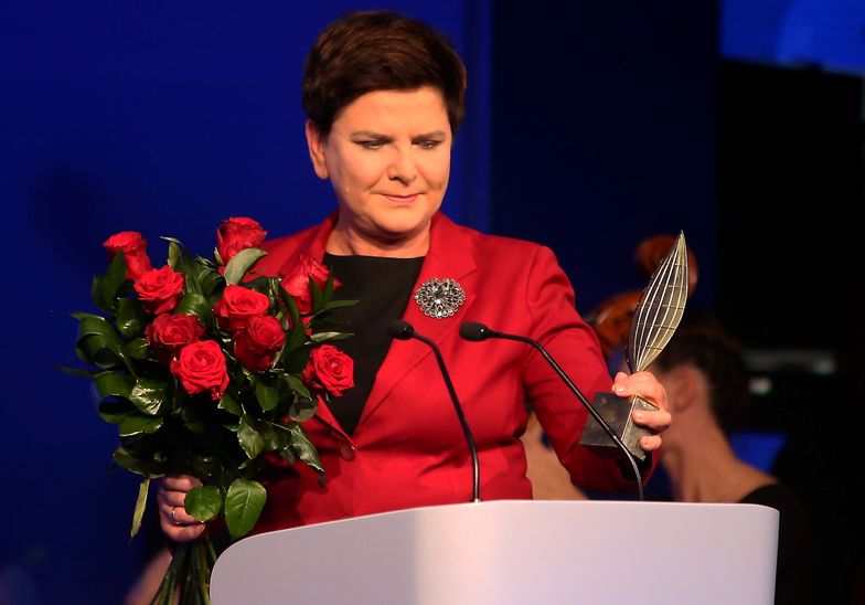 Premier Beata Szydło z Nagrodą Człowieka Roku XXVII Forum Ekonomicznego w Krynicy