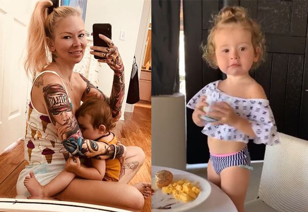 Jenna Jameson o karmieniu dwuletniej córki piersią: "To właśnie nazywam macierzyństwem"