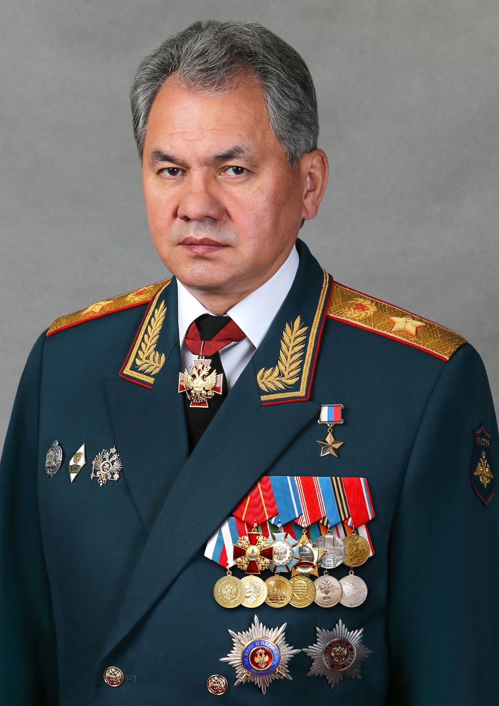 Minister obrony Federacji Rosyjskiej Siergiej Szojgu