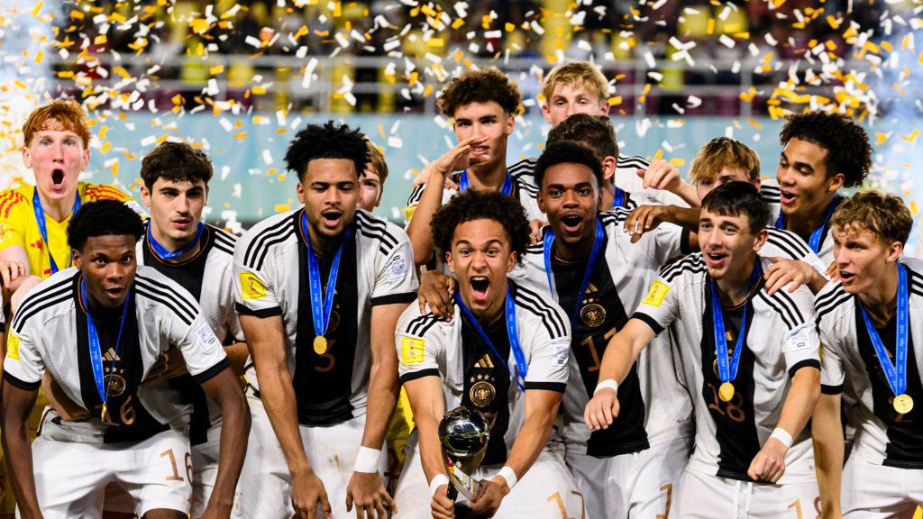 Zdjęcie okładkowe artykułu: Getty Images / Marcio Machado/Eurasia Sport Images / Na zdjęciu: piłkarze reprezentacji Niemiec U-17
