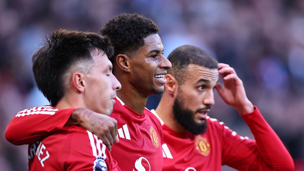 Getty Images / Robbie Jay Barratt - AMA / Na zdjęciu: Marcus Rashford (w środku)