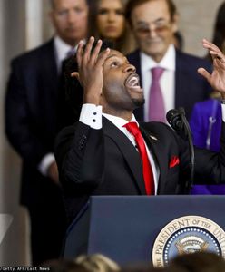 Skradł show samemu Trumpowi. W internecie poruszenie po modlitwie