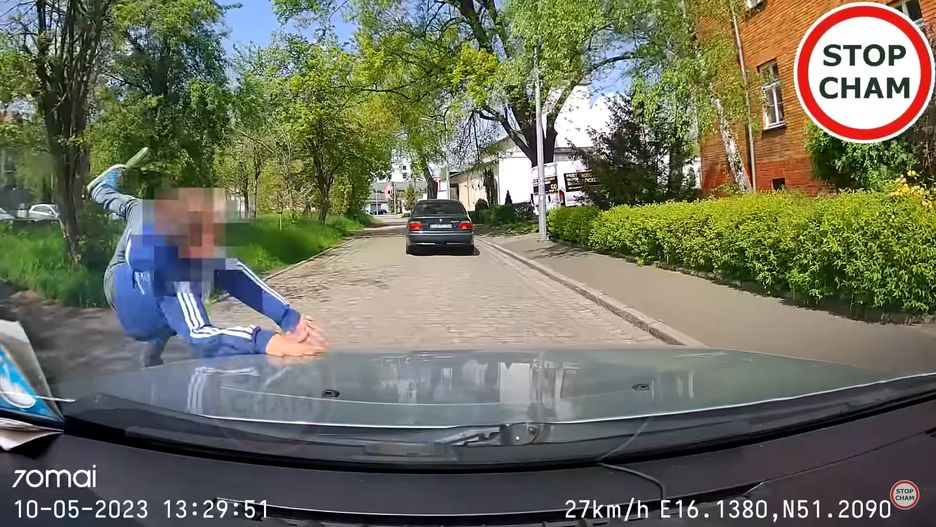 Potrącenie w Legnicy