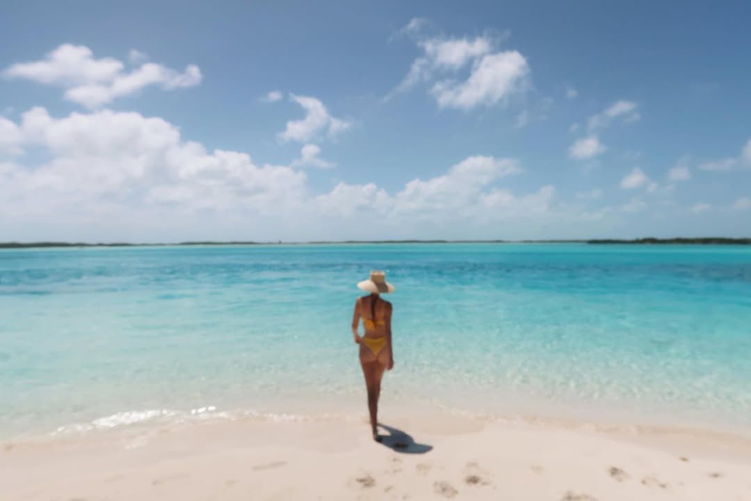 Ivanka Trump na plaży