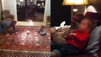 Ujawniono nieznane dotychczas zdjęcia byłego księcia Andrzeja z dzieckiem