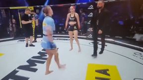 Wystarczyła minuta. Schreiber nie chciała walczyć