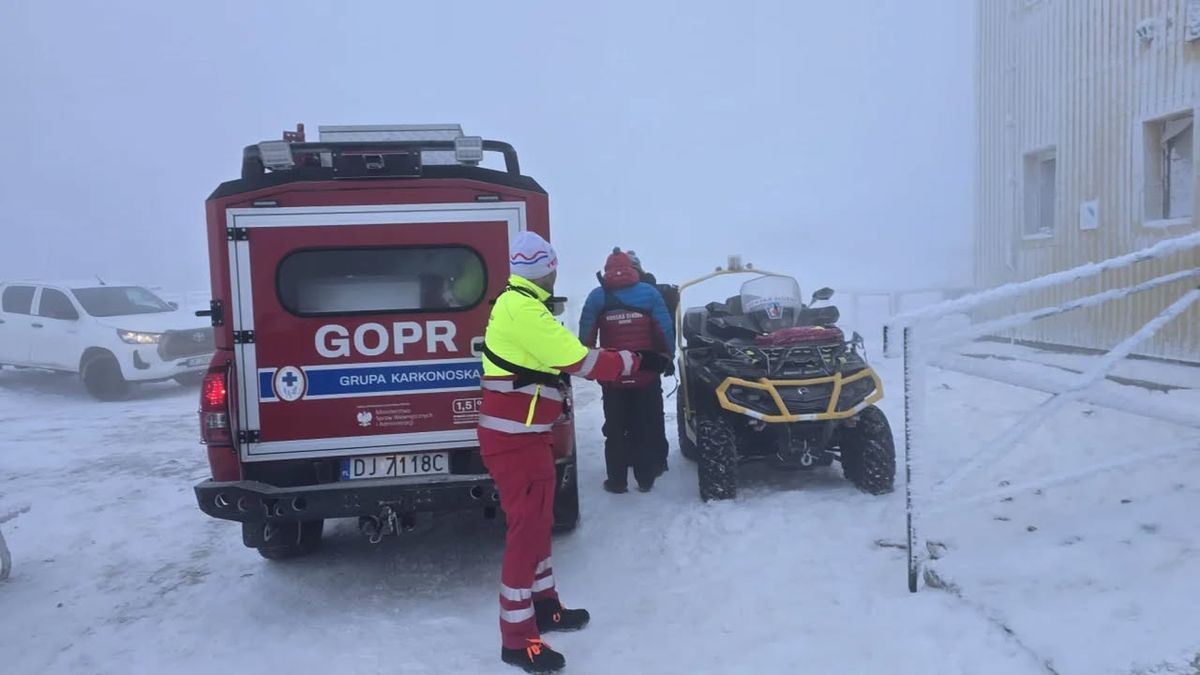 Groźna sytuacja w Karkonoszach