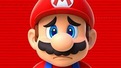 There was Mario, and Mario will not be here for a moment.  Nintendo will remove the game at any time