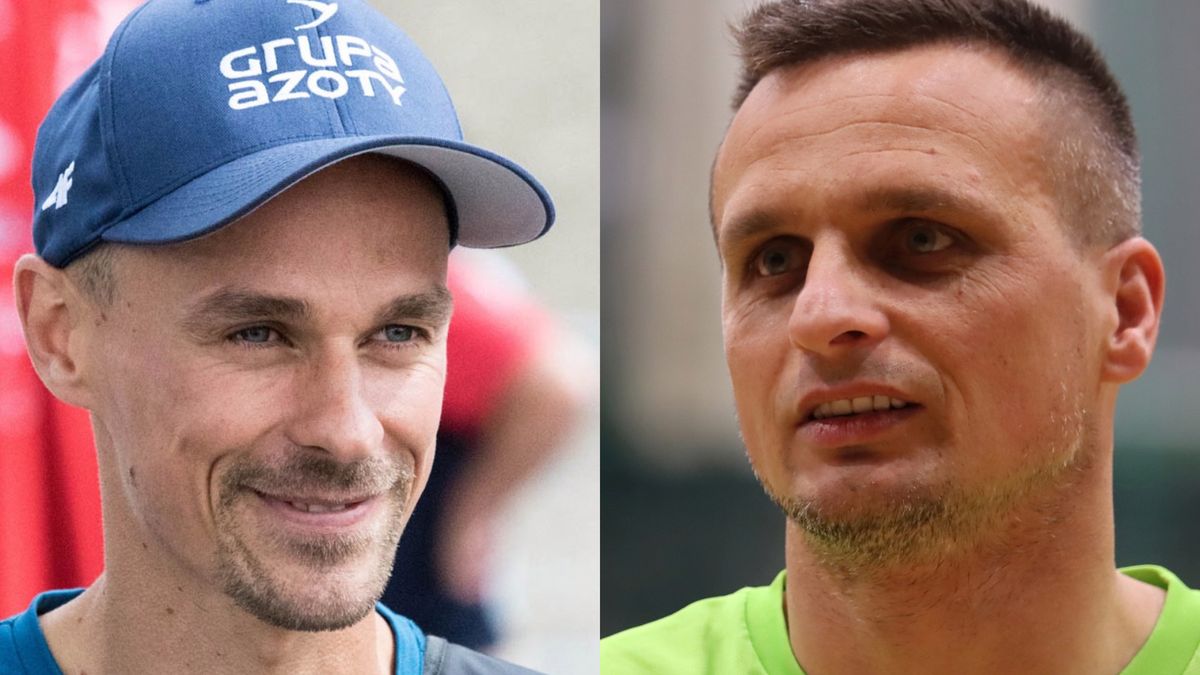 WP SportoweFakty / Mateusz Czarnecki/Kaceper Kolenda / Na zdjęciu: Piotr Żyła i Sławomir Peszko