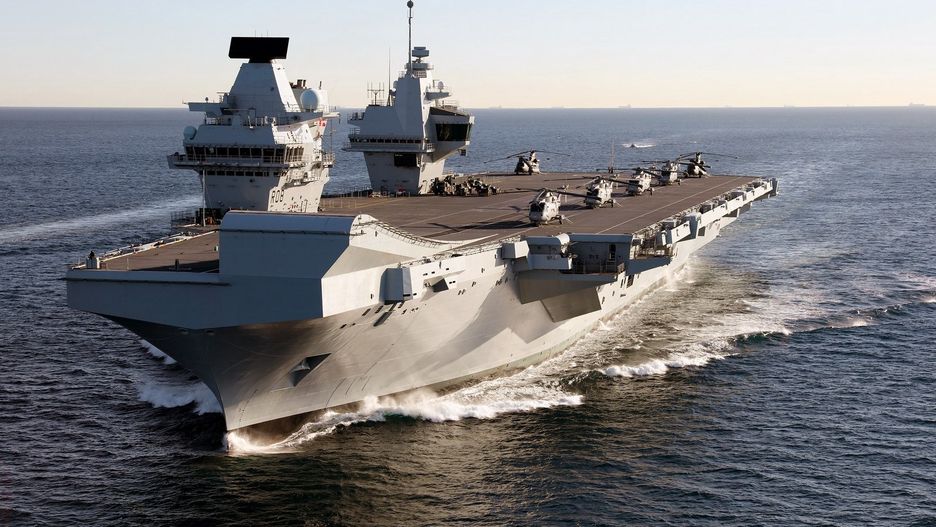 Lotniskowiec HMS Queen Elizabeth
