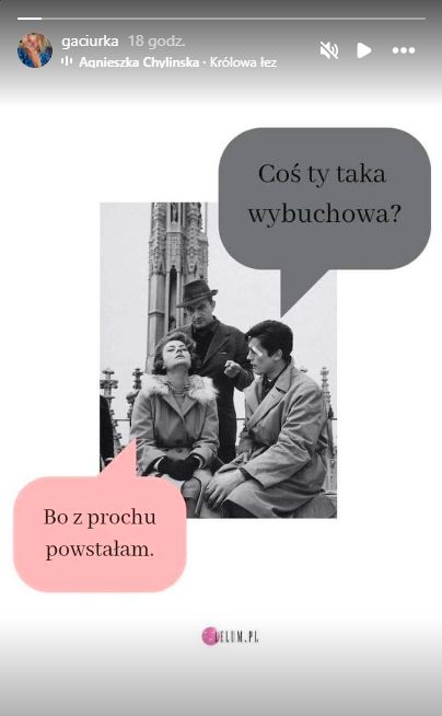 Agata ze "Ślubu..." nawiązała do kłótni z mężem